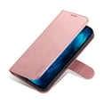 thumbnail image 6 of Premium Wallet Case for iPhone 14 Pro, Luxury PU Leather Flip Folio Cover with Card Slots Holder + Kickstand + Magnetic Clasp Glossy Case Soft Silicone Shockproof Protection Case, Rosegold, 6 of 7