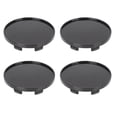 thumbnail image 1 of 4 uds 60mm 6 Orejetas Universal Negro Coche Rueda Central Tapas Cubo Cubierta, 1 of 1