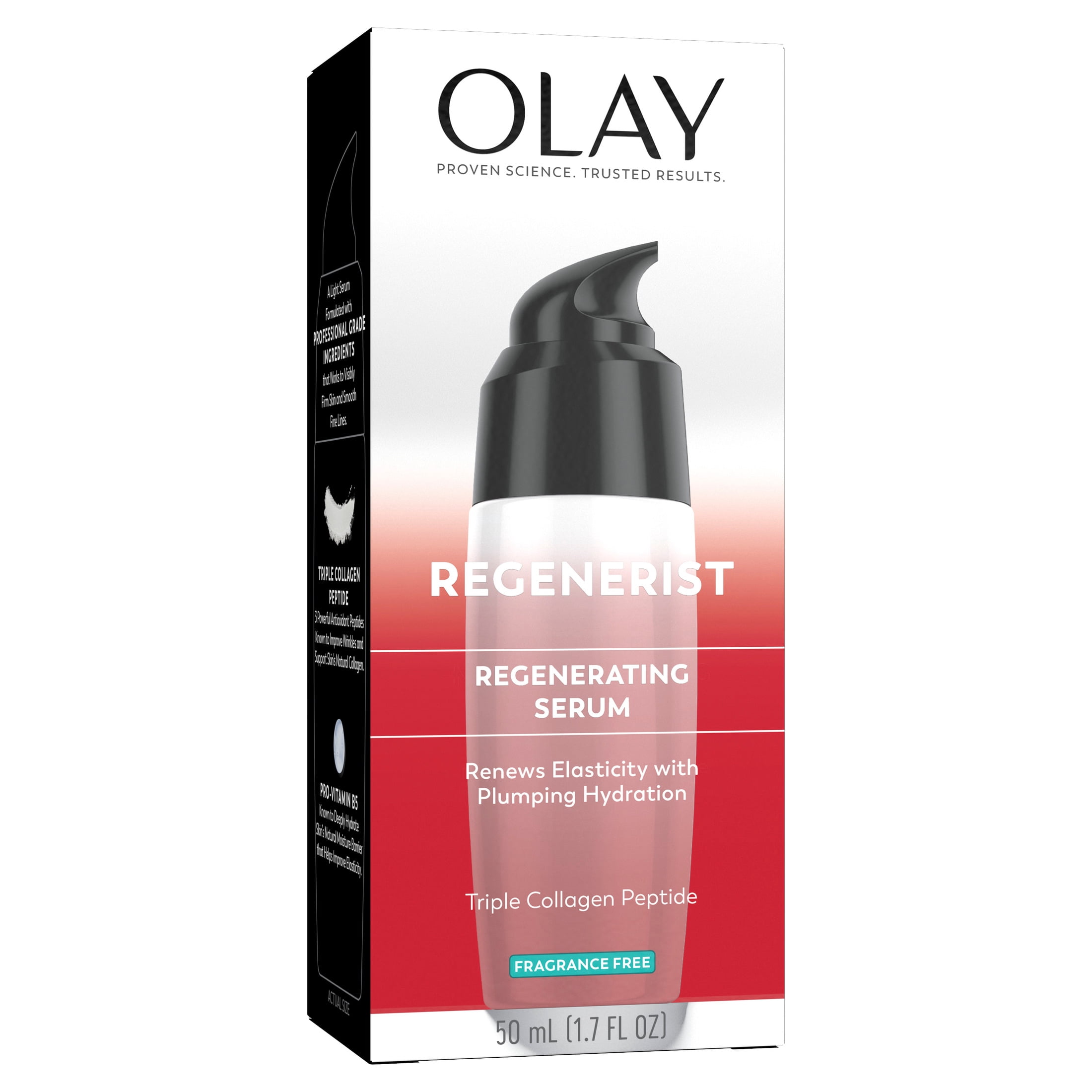 Regenerist Regenerating Serum, Fragrance-Free, Light Gel Face Moisturizer, 1.7 fl oz
