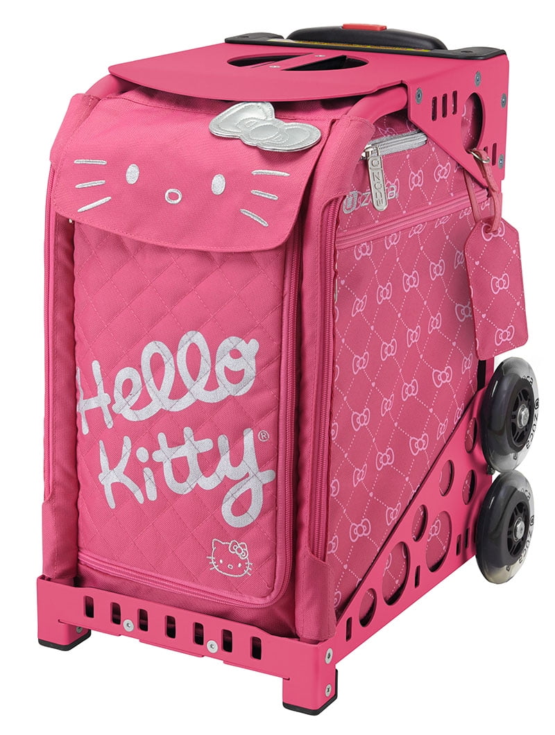 ZUCA Hello Kitty Say Hello Sport Bag with Gray Frame Lunchbox and Pencil Case ZUCA Hello Kitty Say Hello Sport Bag with Gray Frame Lunchbox and Pencil Case