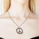 thumbnail image 5 of Colgante Collar Boho Estilo Cadena de eslabones Collares Joyas para Mujeres Hombres Cosplay Accesorios de disfraces , Rosado Sunnimix gargantilla collar, 5 of 7