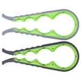 thumbnail image 4 of Tin Opener, 2Pcs 4 In 1 Multifunctional Jar Opener Durable  For Bottles Black Green + Gray Green, 4 of 8