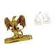 thumbnail image 5 of Escultura de cisne de resina, figura de animal, decoración coleccionable, material cerámico, ideal para el hogar, la oficina, el escritorio, regalo., 5 of 7