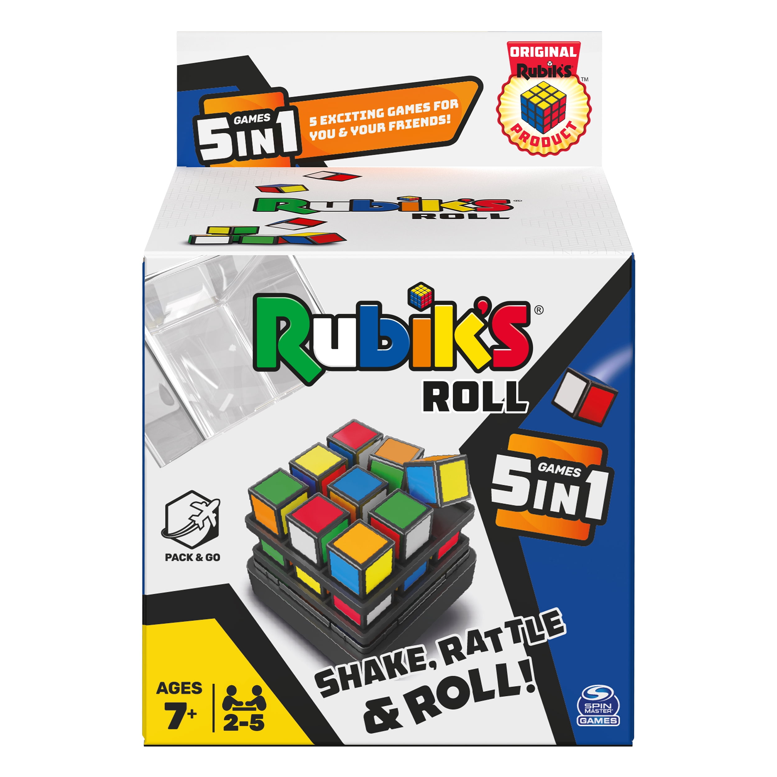 Cube Rubik's 3x3 Classique - Puzzle Couleur, Multi-color, Neuf (fabriqué En Inde 2023)