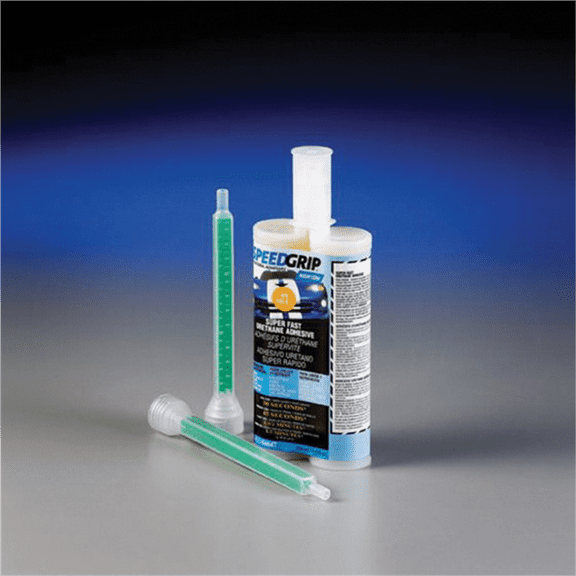 Norton Speed Grip 04647 2-Part Adhesive, 220 mL Cartridge