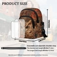 thumbnail image 6 of TSOVTHRID Owl Bohemia Floral Brown Print Small Crossbody Bag for Women Trendy Cell Phone Purse Wallet with Adjustable Strap Women's Shoulder Bag Handbags, 6 of 7