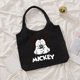 thumbnail image 3 of Bolso de mano vintage Disney Minnie Mickey Mouse, bolso de lona para el hombro, bolso de compras ecológico, bolso de mano para mujer, estilo Harajuku, 3 of 5