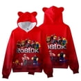 thumbnail image 5 of Roblox-Sudadera fina con capucha para niños y niñas, ropa informal de manga larga con patrón de dibujos animados de juego de Anime, regalo de Navidad para estudiantes, otoño, 5 of 5