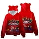 thumbnail image 5 of Roblox-Sudadera fina con capucha para niños y niñas, ropa informal de manga larga con patrón de dibujos animados de juego de Anime, regalo de Navidad para estudiantes, otoño, 5 of 5