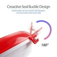 thumbnail image 4 of Food Preservation Tray Vacuum Seal Reusable Stackable Plastic BPA Free Food Storage Container For Refrigerator & Freezer, 4 of 12