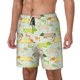 thumbnail image 1 of Balery Dachshund Dog Puppy Bañador para hombre, shorts de playa de secado rápido con entrepierna y forro de compresión-X-Large, 1 of 6