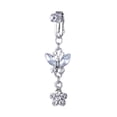 thumbnail image 1 of OPDBN Glitter Fake Belly Button Bar Long Drop Dangle Bo Non-Piercing Rin✨; P2H7, 1 of 1