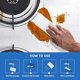 thumbnail image 5 of Esponjas mágicas, paquete de 10 borradores mágicos, elimina marcas y manchas difíciles, para baño, cocina, suelo, pared, 5 of 5