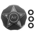 thumbnail image 1 of Miangastore Bike Front Fork Headset Cover Black 1Set 1.3X1.3X0.3In, 1 of 8
