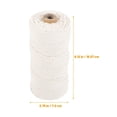 thumbnail image 3 of 1 Roll Knitting Cotton Rope DIY Macrame Cotton Rope DIY Crafts Cotton Rope, 3 of 8
