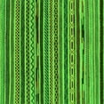 thumbnail image 1 of Ahgly Company Indoor Square Southwestern Green Country Area Rugs, 4' Square, 1 of 4