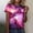 (Fashion 127)Multicolor, variant on Aimik Galaxy Graphic Tee Shirts for Women Crew Neck Short Sleeve Loose Casual Tops for Daily and Vacation