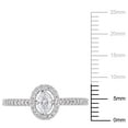 thumbnail image 2 of Everly Women's Diamond 14K White Gold Engagement Ring, 2 of 6