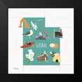 thumbnail image 2 of Louise, Gigi 15x15 Black Modern Framed Museum Art Print Titled - Utah, 2 of 5