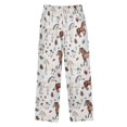 thumbnail image 2 of joogoo Cute Horse Pinecones Pajama Pants Pj Bottoms Sleepwear Lounge L, 2 of 9
