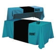 thumbnail image 3 of Blank Table Runner for Business, Trade Shows, Exhibition, Events (Black, 3' x 5.67'), 3 of 3