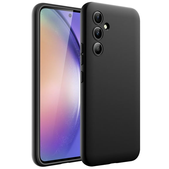 JETech Slim Fit Case for Samsung Galaxy A54 5G 6.4-Inch, Soft TPU Thin Protective Phone Cover with Matte Finish, Shockproof (Black)