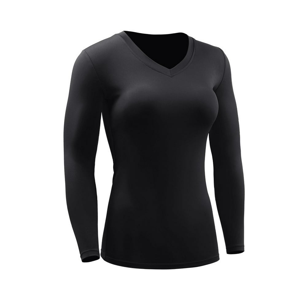 Women' s Sports Training Tops Pro Fitness Sports Stretch Long-sleeved ...