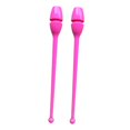 thumbnail image 2 of 2 Piezas Clubes de Gimnasia Rítmica Bastones Insertables para Danza Palos de Práctica Accesorios para Coreografías Material Pp de Alta Resistencia Fác Rosa, 2 of 8