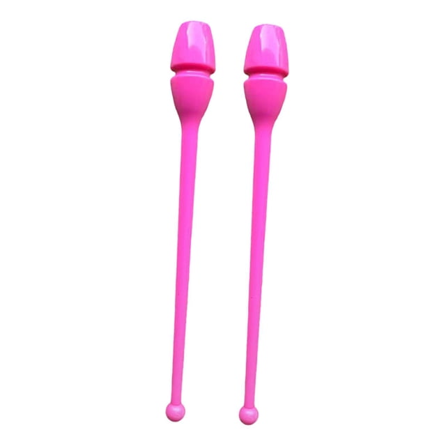 Herramientas de práctica para clubes de gimnasia rítmica. Material PP con diseño conectable para niños. Rosa