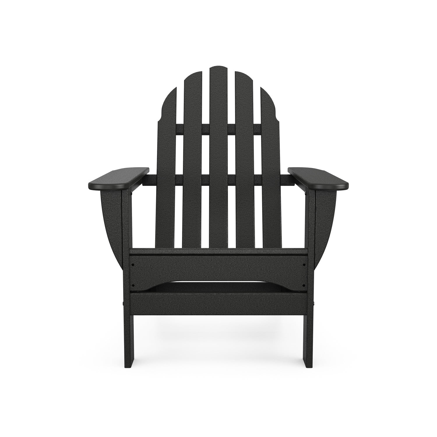 POLYWOOD Classic Outdoor Adirondack Chair in Black