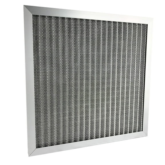 Wioboy Aluminum Electrostatic Air Filter, Washable, 12" x 12" x 1", Furnace Filters
