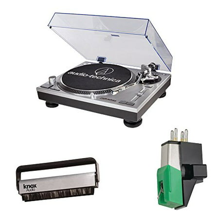 Audio Technica AT-LP120-USB Direct-Drive Professional Turntable w/ Cartridge & Brush