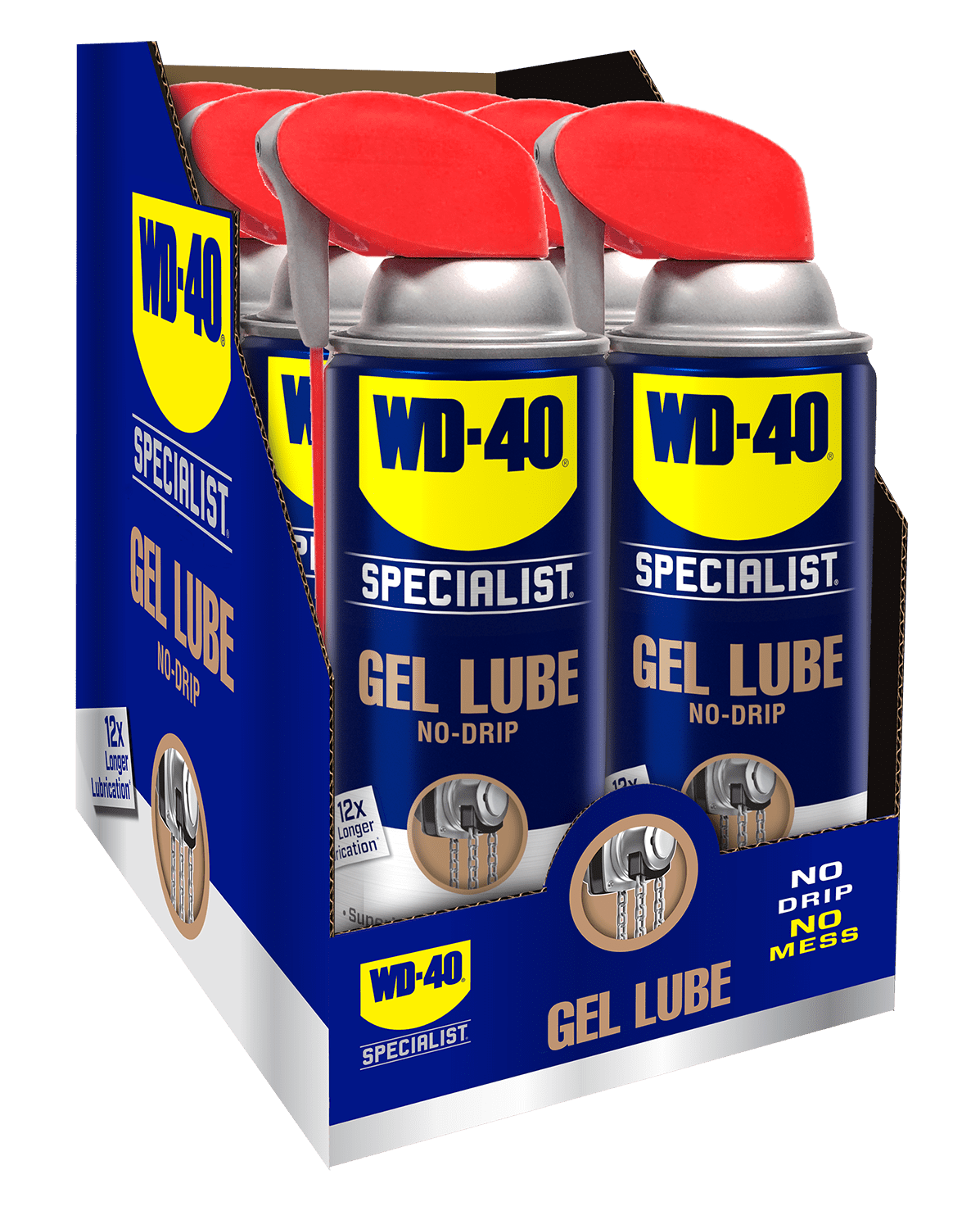 wd 40 spray and stay gel lubricant sds WD-40 2.75 oz. Multi-Use Product, Multi-Purpose Lubricant Spray, Handy Can,  (3-Pack) 490009 main image 1
