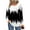 Black White-jb204, variant on Zeagoo Womens Tunic Tops Leopard Long Sleeve Loose Fit T Shirts Pleated Casual Blouses for Leggings Plus Size