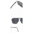 thumbnail image 3 of Polarized Sunglasses Men's Frameless Driving Box Sunglasses Outdoor Fishing (Color : B, Size : Medium), 3 of 4