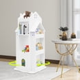 thumbnail image 4 of Rotating Children's Bookshelf, Castle-Shaped, 360 Rotating, 10-Shelf Bookcase, Corner Book Storage Organizer for CDs ,Movies,Books, 4 of 21