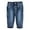MidBlue-2671, variant on KIDSCOOL SPACE Baby Jeans,Toddler Elastic Waistband with D-ring Soft Stretch Denim Pants,Mid Blue,18-24 Months