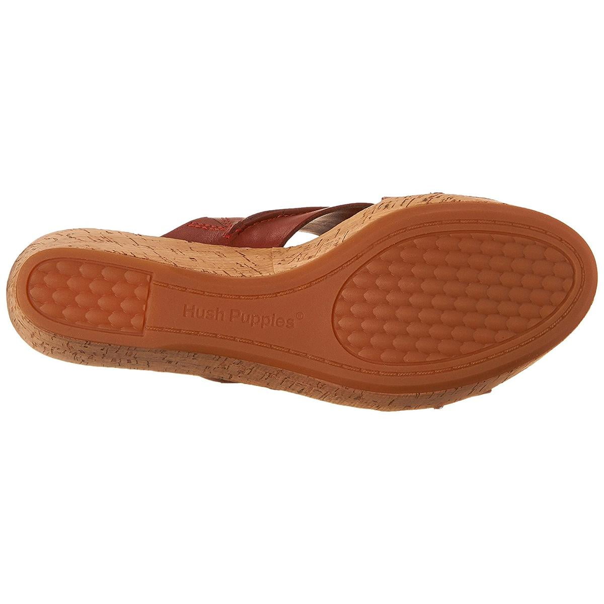 Gina Dark Orange Crystal Embellished Leather Slide Sandals Size 38 Gina |  TLC