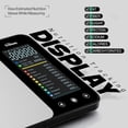 thumbnail image 3 of Escala Digital de Alimentos con Modo de Nutrición Que Incluye Calorías y Macros, Escala Inteligente de Cocina Mide hasta 5 kg con Graduación de 1 G, Conectividad Bluetooth y App para Seguimiento, 3 of 7