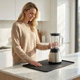 thumbnail image 6 of Non-slip Waterproof Large Countertop Protector Mat For Kitchen And Office Use,2Pcs Black, 6 of 6