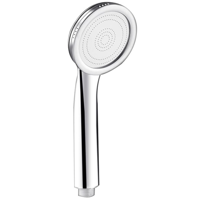 Booster Shower Shower Head Home Improvement Silver Water Saving ABS Plastic Round Bathroom Accessories Brand New Lightweight