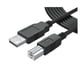 thumbnail image 1 of Cable de impresora USB 2.0 de 6 pies de largo para HP OfficeJet Laserjet Envy; Canon Pixma; Epson Workforce Stylus Expression Inicio Namotu CZDZ-HY7, 1 of 7