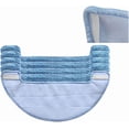 thumbnail image 3 of 10Pcs Wiping Pads Mop Cloths for Coredy R500 R550 R750 Dry Robot Vacuum Cleaner Replacement Parts, 3 of 7