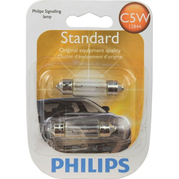 Philips Standard Minature 12844, Sv8,5, Glass, Always Change In Pairs!
