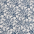 thumbnail image 1 of 2 piezas de tela de algodón estampada con flores de 39,4 x 59 pulgadas, tela de algodón floral vintage, tela de algodón azul prusiano para patchwork y costura., 1 of 6