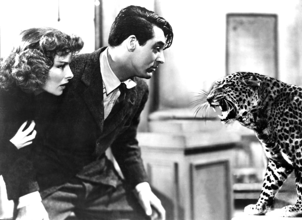 Bringing Up Baby Katharine Hepburn Cary Grant Baby The Leopard 1938