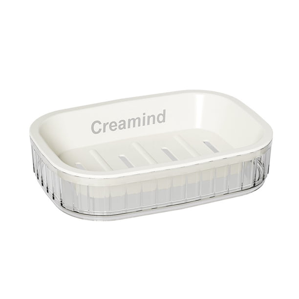 Platos de Jabón para Jabón de Bar Caja de Jabón de Viaje con Tapa a Prueba de Fugas, Caja de Jabón Grasa, Jabón Portátil para Viajar, Ducha de Baño, Gimnasio, Campamento Escolar, Contenedores de Bande
