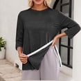 thumbnail image 3 of Shoulder Surgery Shirts for Women Long Sleeve Post Surgery Adaptive Clothing Tear Away Tops, 3 of 5