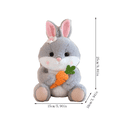 thumbnail image 3 of RUIG Easter Bunny Stuffed Animal, Bunny Plush with Long Ears, Huggable and Soft Rabbit Plush Toy, Easter Gifts for Kids, Xmas Birthday Gift for Boys, Girls and Toddlers, 3 of 7