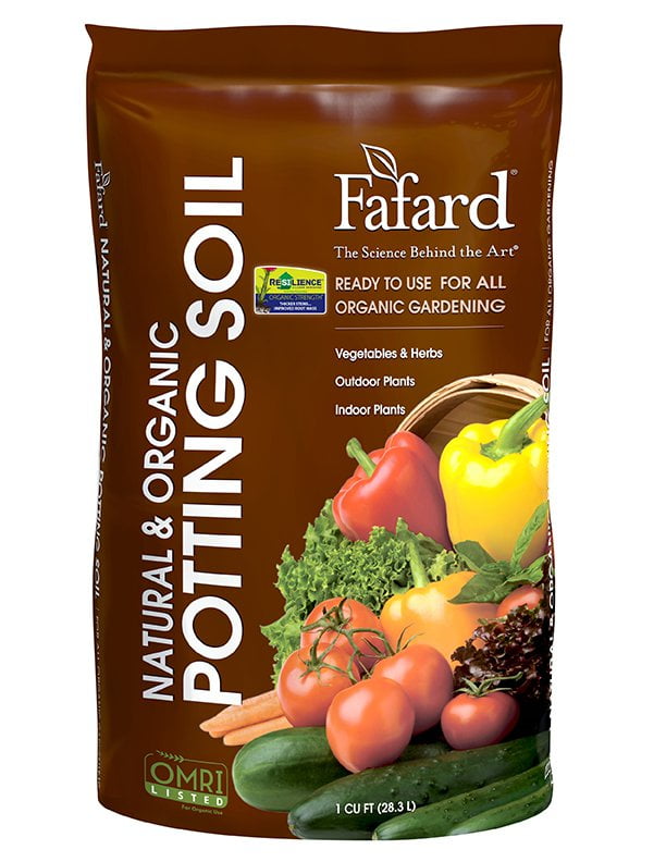 Fafard Natural And Organic Potting Soil, 1 CuFt, Bag